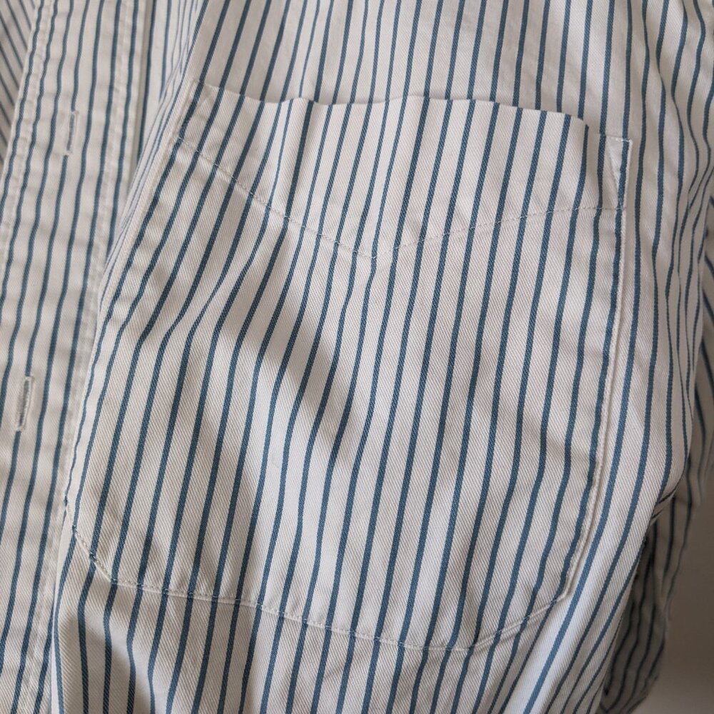 Daniel Cremieux 16.5x35 Dress Shirt - Blue/White - Picture 3 of 9